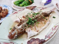 咸泥虾蒸鲚鱼-腰记饭店(龙源路店)