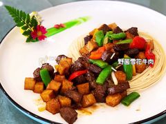 野菌雪花牛肉-国贸旋转餐厅(国贸广场店)