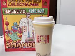 焦糖蛋蛋拿铁-LELECHA乐乐茶(美罗城店)