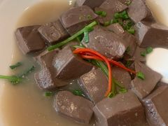 韭菜胡椒浸猪红-澳门西南饭店·粤菜·茶市·手工点心(华海路店)