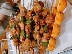 -二红烧烤排骨串(麦岛店)