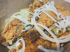 炸鸡翅一半一半-富乐满韩国正宗炸鸡韩国料理(虹泉路店)