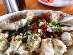 葱油螃蟹-胖大嫂渔家排档·全海景餐厅(渔村店)