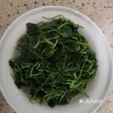 味道相当好，再煸了一盆应时蔬菜金花菜！