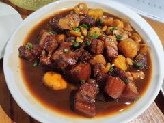 板栗烧肉-加顺农场餐厅