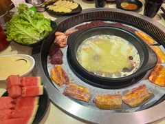 -霸王牛火锅烤肉(八廓商城店)