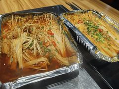 锡纸娃娃菜-一只羊烧烤(汤山店)