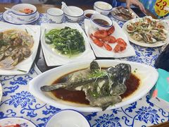 清蒸老虎斑-范饭椰林川湘味海鲜·椰子鸡(三亚湾椰梦长廊店)