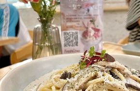 Black Truffle Mushroom Pasta