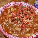 麻婆豆腐超级下饭，非常美味的水煮肉片。想吃川菜来这里[调皮]
