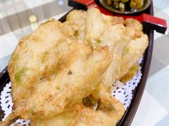 苔菜黄花鱼-君霖海鲜私房菜(春柳店)