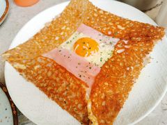 巴黎火腿鸡蛋芝士蘑菇可丽饼-RAC BAR(安福路店)