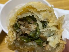 韭菜盒-思北花生汤
