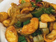蛋白烧牛筋-江城燕子大排档(江汉路步行街店)
