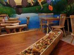 -竹语饭香·原生态农庄·烧鸡·竹筒饭·河鲜(森林海白水寨店)