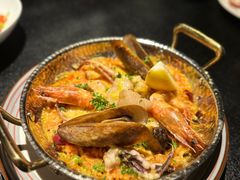西班牙火腿海鲜饭-庐灶江南·江南菜·四合院Bistro(东直门雍和宫·原华侨宾馆店)