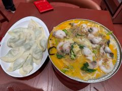 鱼片豆米鲜蔬锅-喜家德虾仁水饺(岗厦北店)