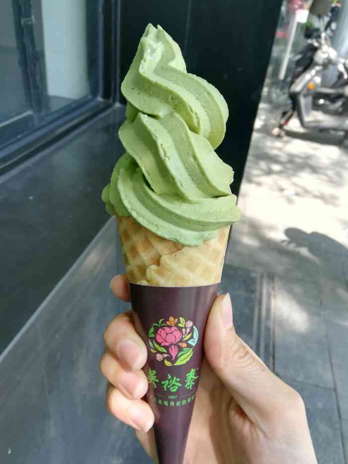 吴裕泰抹茶冰淇淋图片