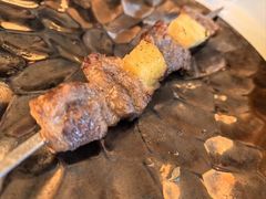 牛肉菠萝烤串-龟兹KUCINA·新疆菜(前滩L+PLAZA店)