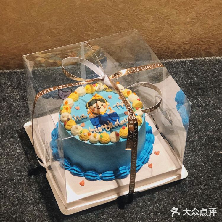适合送男生的定制款生日蛋糕🎂图案超可爱~