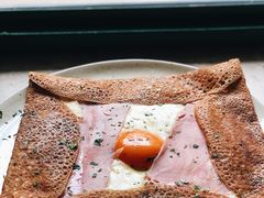 巴黎火腿鸡蛋芝士蘑菇可丽饼-RAC BAR(安福路店)