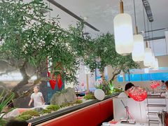 大堂-左庭右院鲜牛肉火锅(苏州园区永旺店)