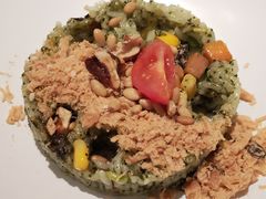 香椿松子炒饭-纳地素食(石门公园店)