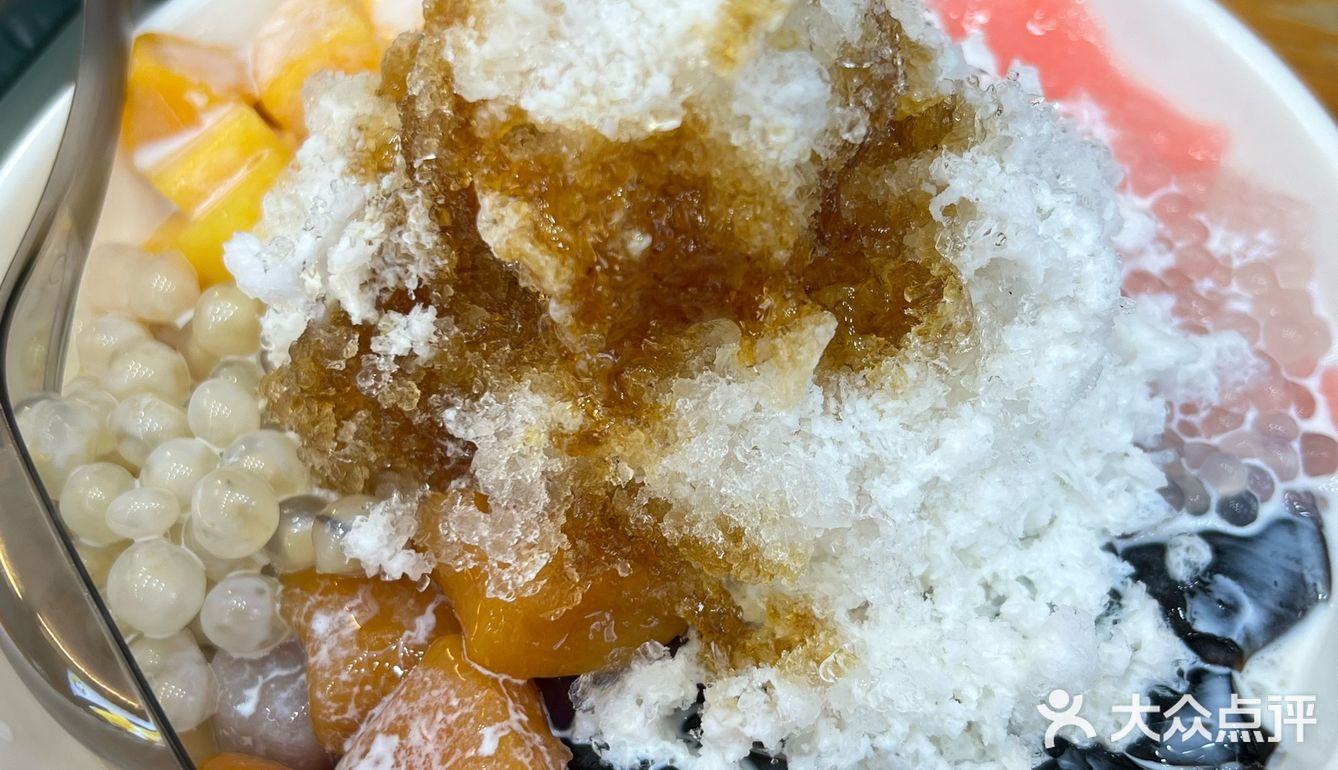 龙洞夏天必吃鲜芋甜品🍧料多到像小山