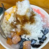龙洞夏天必吃鲜芋甜品🍧料多到像小山