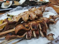 鲜鱿鱼-蚝哥花姐湛江烤生蚝(美丽湾市场店)