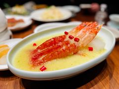 椴树雪蜜腌大虾-喜鼎海胆水饺(东港店)