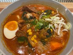 泡菜辣牛肉乌冬面-池奈·咖喱蛋包饭(熙地港店)