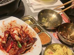 -草家酱蟹炭火烤肉店(珲春南路一店)