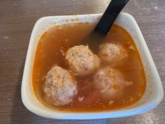 番茄丸子汤-老家猪肝面(石油路店)