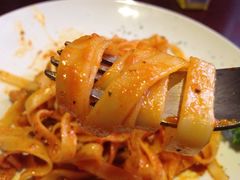 番茄蘑菇腌肉意面-JINNS锦时 steak&pizza(浸信会礼拜堂旧址店)