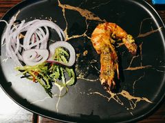 香烤芝麻大虾-甘尼仕印度餐厅爵士酒吧(阳春巷店)