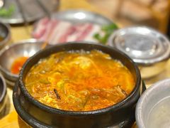 辣牛肉粉丝汤-姜虎东白丁烤肉(苏州中心店)