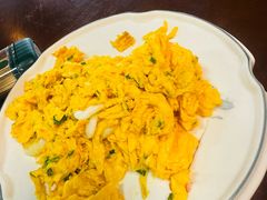 银鱼炒蛋-蟹村草堂·苏式园林人文农家·大闸蟹