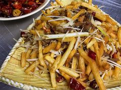 干煸脆骨土豆丝-小民大排档(光谷店)