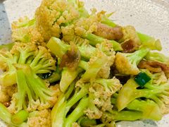 蒜蓉豆酱炒台山菜花-常来小聚·广州非遗传承餐厅(高德置地店)