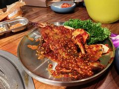 -明洞阿姨·韩式酱蟹烤肉·创意料理(三元桥店)