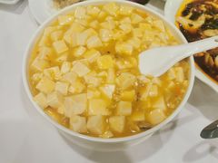 蟹黄豆腐-雪园上海饭店(港湾1号店)