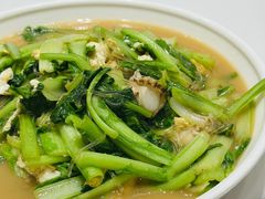 小白菜鸡蛋炖贝肉-小郭私房菜·海肠捞饭店(学士街店)