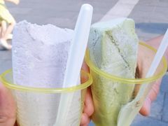 香芋冰淇淋-詹爷爷乌节路街头冰淇淋