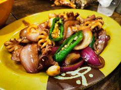 酱爆八爪鱼-贞姨美食·老字号海鲜大排档