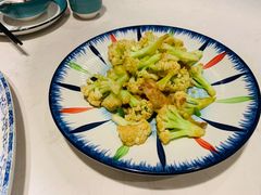 咸肉炒台山菜花-常来小聚·广州非遗传承餐厅(高德置地店)