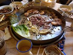 -陈叉子钢盆烤肉(中原万达店)