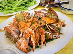 姜葱炒蟹-浩海美食店(闸坡店)