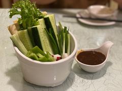 蘸酱菜-黄家饺子东北特色菜馆(湖滨商业街店)