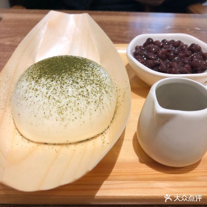如思台北甜品店(玉林西路店)宇治抹茶豆花布丁图片